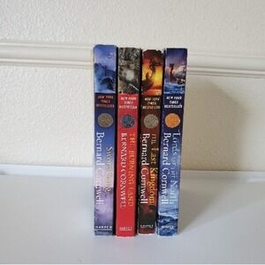 Bernard Cornwell Saxon Tales 4 Book Lot The Last Kingdom Lords of the North PB
